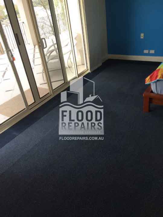 Hobart clean floor after flood repairs work 
