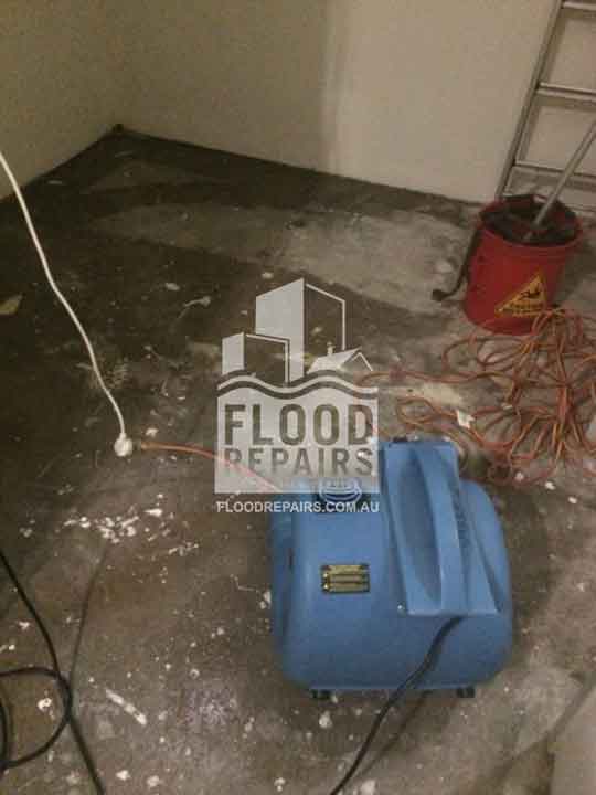 the-Town-of-Walkerville damaged floor after flood need to be repaired 